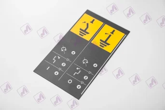 لیبل پلی کربنات مات 4