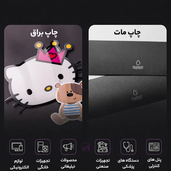 روشهای چاپ لیبل پلی کربنات